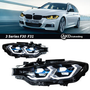 <strong>AOKEDING</strong> for 3 Series F30/F35 LED Headlight Assembly 2011-2016 Retrofit Upgrade 12V 70W 6000K 12000lm New - Product Image 1