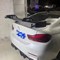 Aileron arrière en fibre de carbone de style AD, remplacement de l'aileron de coffre, séparateur de coffre, accessoire automobile pour BMW F80 M3 F82 M4