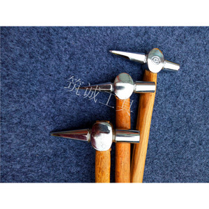 Marteau d'inspection 500 mm de qualité industrielle, antichoc, avec poignée simple, pour la détection ferroviaire - Product Image 3