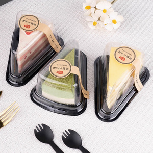 Contenedor <span class=keywords><strong>de</strong></span> Alimentos Desechable <span class=keywords><strong>de</strong></span> Alta Calidad para Postres, <span class=keywords><strong>Caja</strong></span> <span class=keywords><strong>de</strong></span> Plástico <span class=keywords><strong>Transparente</strong></span> para Rebanadas <span class=keywords><strong>de</strong></span> Pastel, <span class=keywords><strong>Caja</strong></span> Triangular para Pastel - Product Image 3