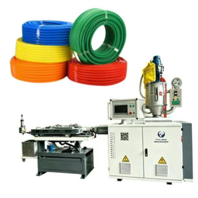 High Speed Single Screw PLC Controlled Energy Saving PP/PE/PVC Single Wall Corrugated Pipe Machine