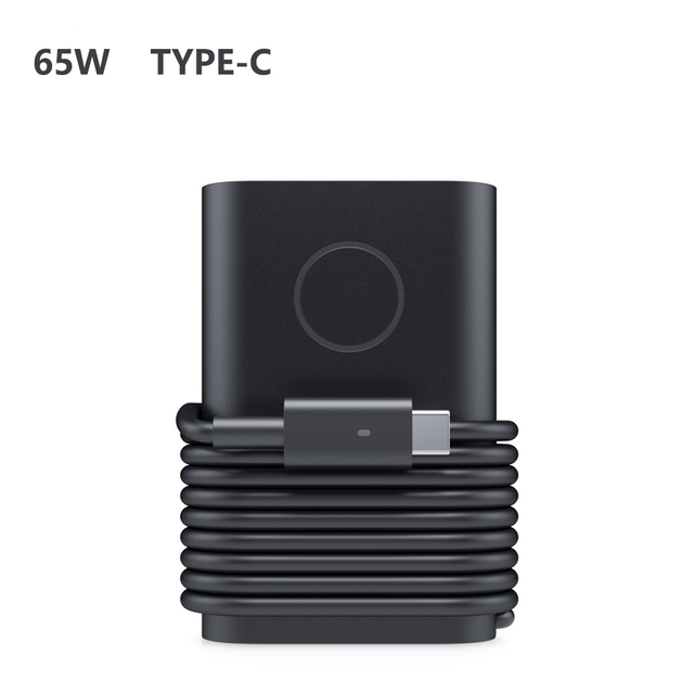 65W TYPE-C/USB C 20V 3.25A Laptop Power Supply AC Adapter Charger for DELL Latitude 15 5510 9510 11 5175 13 7389 Notebook