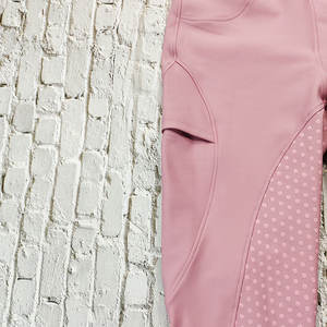 Calzoni da corsa a cavallo da donna con Design personalizzato <span class=keywords><strong>pantaloni</strong></span> equestri con impugnatura in Silicone con tasca - Product Image 6