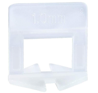 Clips de carrelage au design moderne, système de nivellement réutilisable pour carreaux en porcelaine, pour l'installation et la décoration des sols