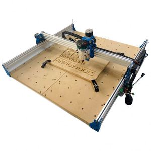 Routeur CNC 3 axes DIY 8080 pour le bois, graveur-fraiseuse 800W à ATC simple, grande surface de travail 80x80cm, pour la découpe d'objets d'art et d'artisanat, avec pompe à engrenages pour la vente au détail - Product Image 2