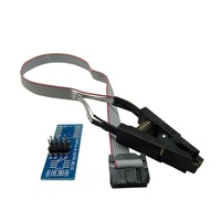 High quality SOIC8 SOP8 Test Clip For EEPROM 93CXX/25CXX/24CXX in-circuit programming on USB Programmer TL866CS TL866A