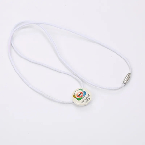 Mới đàn hồi vòng ống dây polyester tùy chỉnh mới đàn hồi vòng dây buộc với clip và nam châm Clasp - Product Image 3