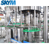 SKYM Automatique Co2 Boissons Gazeuses Boissons Soda Eau Boissons Boisson Bière Machine De Remplissage Ligne De Production