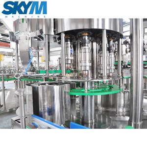 Skym Automatische <span class=keywords><strong>Co2</strong></span> Koolzuurhoudende Frisdrankdranken Soda Water Drinkt Drank Bier Vulmachine Productielijn - Product Image 3