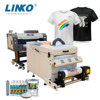 Imprimante DTF A3 double tête d'impression i1600 Machine d'impression de t-shirts à transfert de chaleur LINKO Imprimante DTF