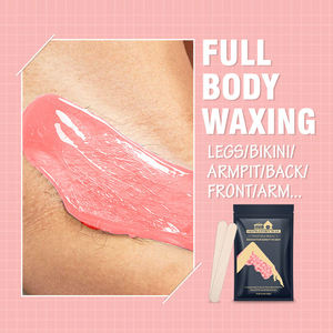 เม็ดแว็กซ์กำจัดขนออร์แกนิคพรีเมียม พร้อมตัวอย่างทดลองใช้ฟรี สำหรับกำจัดขนบนใบหน้าและบิกินี่อย่างอ่อนโยน ขนาด 1000 กรัม - Product Image 2