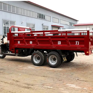 รถสามล้อเครื่องยนต์ 350 ซีซี 9 ล้อ แบบมีเพลาหลังคู่ พร้อมกระบะท้าย - Product Image 1