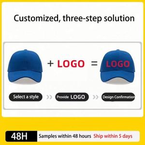 Wholesale Custom 100% Cotton Adjustable Outdoor Blank Baseball Cap <b>Hats</b> <b>for</b> Men - Product Image 3