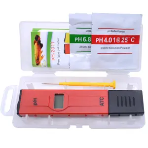 Handheld BackLight PH Meter ATC Portable Digital Tester Accuracy Water Quality Swimming Pool Aquarium Electrode