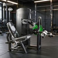 Appareil de musculation professionnel à charges guidées pour l'entraînement des jambes : Machine à flexions assises pour le renforcement des quadriceps et des ischio-jambiers