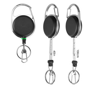 Huy Hiệu Cuộn Dây Thước Dây Thước Đo <span class=keywords><strong>Zinger</strong></span> Và Dây Đai Cao Su Tổng Hợp Gắn Vào Fly <span class=keywords><strong>Fishing</strong></span> Landing <span class=keywords><strong>Net</strong></span> Công Cụ & Phụ Kiện - Product Image 1