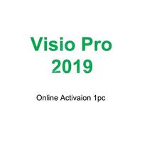 Resmi Visio 2024/2021/2019/2016 Pro Aktivasyon Anahtarı Kullanıcı PP Orjinal Perakende Lisans Kodu %100 Ömür Boyu