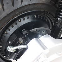Moto électrique économique pour adultes, rapide, CKD, 2000W avec frein à disque, cyclomoteur, livraison de scooter électrique