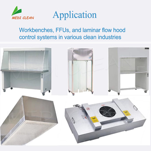 Thanh lọc làm việc băng ghế dự bị điều khiển laminar Flow Hood điều khiển ffu điều khiển 6 bánh phòng sạch - Product Image 5