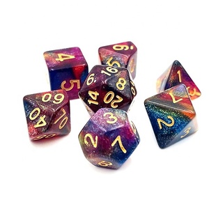 Bộ Xúc Xắc Tùy Chỉnh Rpg Bộ Xúc Xắc Đa Diện Số Lượng Lớn Bằng Acrylic 16Mm - Product Image 1