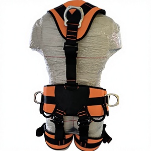 Arnés de Seguridad de Cuerpo Completo con Doble Cordón de 5 Puntos, Arnés de Seguridad Industrial para Trabajo de Construcción, Protección Contra Caídas - Product Image 1
