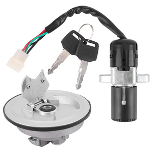 Kit de Cylindre de Verrouillage de Clé de Contact pour Moto, Interrupteurs de Démarrage Marche/Arrêt 547645 pour Italika Dm150 Roja Dm250 2016-2018 - Product Image 2
