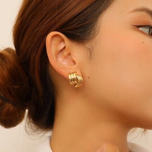 Geometric <b>Stud</b> Earrings Stainless Steel <b>Silver</b> Gold Color For Women Gift Fashion Jewelry - Product Image 2