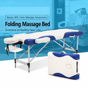 Mesa de Masaje Plegable Portátil con Bolsa de Transporte, Cama de Fisioterapia <span class=keywords><strong>Tui</strong></span> Na, Cama para Belleza y Tatuajes en el Hogar - Product Image 1