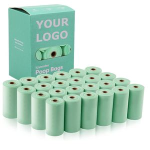 Sacs à déchets pour chiens et chats biodégradables et compostables en amidon de maïs, écologiques, avec distributeur - Product Image 3