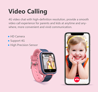 Montre intelligente pour enfants 4G GPS Carte SIM WIFI Répondre aux appels Appels vidéo SOS Caméra étanche Moniteur Whatsapp Téléphone Android pour enfants LT21