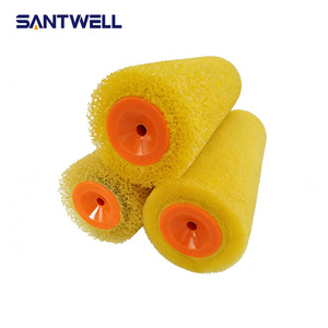 Santwell 4/8/9 Inch Oil-Resistant Sponge <b>Paint</b> Roller Large/Medium/Small Texture Roller for Elastic Coatings - Product Image 2