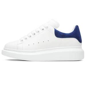 Baskets décontractées en cuir à lacets pour femmes, semelle épaisse, style mode, confortables pour la marche quotidienne, respirantes, souples, plateforme - Product Image 2