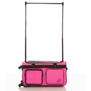 Échantillon gratuit : Sac de voyage robuste et élégant pour la danse, avec roulettes, grande capacité, pour vêtements de scène, avec tringle de transport - Product Image 4