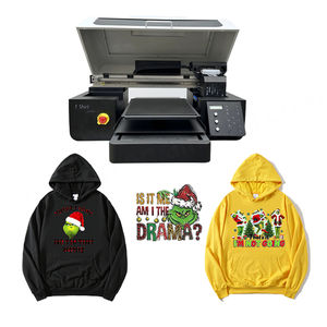 เครื่องพิมพ์เสื้อยืดแบบ DTG 5 สี รุ่น DIY Custom ขนาด A3 เครื่องพิมพ์ดิจิตอลสำหรับผ้าและเสื้อผ้า - Product Image 4