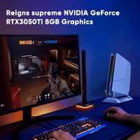 Mini PC Gamer RGB I9 13900H I7 13800H NVI-DIA RTX 4060 3050 8G 2xPCIe Win11 Computadora de Escritorio Potente para Juegos Mini Computadora WiFi6