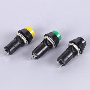 Interrupteur à bouton-poussoir autobloquant/momentané PBS-11A, PBS-11B 12 mm, 250 VAC 1 A - Product Image 2