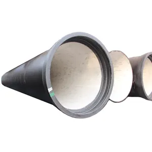 DN100 DN200 DN800mm Personnaliser diamètre Classe K7 K9 K12 C40 C30 C25 Tuyau de tubage en fonte ductile