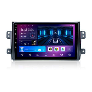 REAKO 9 pollici per <span class=keywords><strong>Suzuki</strong></span> <span class=keywords><strong>SX4</strong></span> 2006-2014 Android lettore multimediale per auto WIFI GPS retromarcia telecamera IPS Touch Screen - Product Image 1