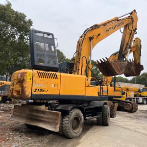 รถขุดไฮดรอลิกมือสอง ฮุนได รุ่น R210W-9 R210W-7 R210W น้ำหนัก 21 ตัน  ขาย - Product Image 6