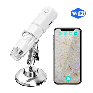Microscope numérique sans fil 314 WiFi caméra d'inspection HD portative grossissement 50x-1000x avec support Compatible iOS/<span class=keywords><strong>Android</strong></span> - Product Image 3