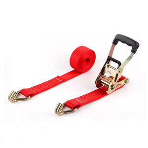 Fábrica al por mayor 5 toneladas 50mm correas de <span class=keywords><strong>amarre</strong></span> resistentes trinquete poliéster Cintas De <span class=keywords><strong>Amarre</strong></span> para accesorios de camiones - Product Image 2