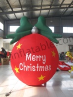 Venta caliente decoraciones navideñas inflables con luces LED interior al aire libre patio fiesta decoración conjunto