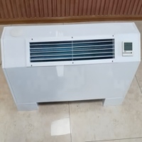 Unité de ventilation à effet de ventilo-convecteur vertical apparente Haobei (FCU) à moteur, refroidie par eau, pour chauffage et refroidissement à l'eau glacée, pour systèmes de climatisation domestiques et commerciaux
