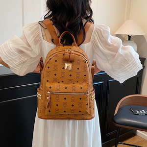 Make New PU Soft Leather Backpackadvanced Sense <strong>Large</strong> <strong>Capacity</strong> <strong>Backpack</strong> - Product Image 4