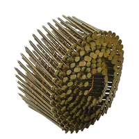 Fabricant de clous à palette en bois, clous enroulés à 15 degrés, collés en bande, 2,1 x 38 mm, pour travaux de construction