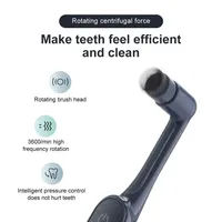 Cepillo de Dientes Eléctrico Inteligente Recargable Giratorio Más Vendido para Adultos, Cuidado Dental en el Hogar