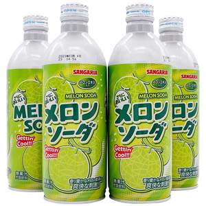 Wholesale Exotic Drink Cantaloupe Flavored <strong>Soda</strong> Drink <strong>Japanese</strong> Carbonated Drink Sparkling Water - Product Image 1