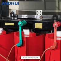 Transformateur de puissance sec à résine coulée triphasé 1000 kVA 10 kV/400 V à enroulement en aluminium triple 50 Hz Modèle SCB13 Anrui