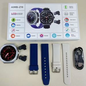 สมาร์ทวอทช์รุ่<span class=keywords><strong>น</strong></span>ใหม่ขายดี AIMB-Z19 รองรับการโทรผ่านบลูทูธ วัดอัตราการเต้<span class=keywords><strong>น</strong></span>ของหัวใจ หูฟังคู่ในตัว วัสดุไทเทเ<span class=keywords><strong>น</strong></span>ียมอัล<span class=keywords><strong>ล</strong></span>อยด์ 2 in 1 <span class=keywords><strong>น</strong></span>าฬิกาอัจฉริยะ TWS - Product Image 5