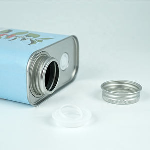 Empaque de Lata para Café en Polvo, Venta al por Mayor, 150g, Lata Cuadrada de Metal con Tapa de Rosca Sellada, Acabado Mate, para Leche, Chicle, Pan - Product Image 5